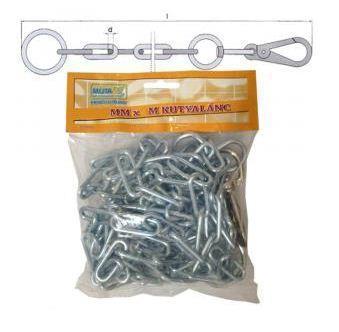 Kutyalánc 3.0x4000mm horg.