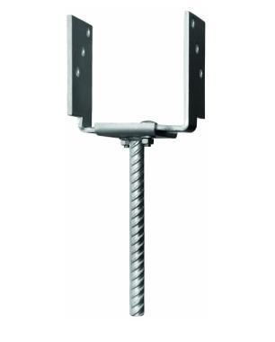 Oszloptartó betonozható állith. szélesség 60-140