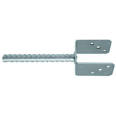 Oszloptartó betonozható Lv: 3mm 100x100x65