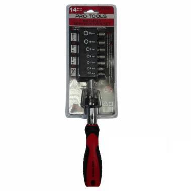 Csavarhúzó bit klt. Pro-Tools 14r. racsnis