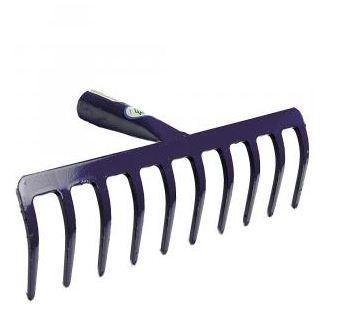 Gereblye kovácsolt 10 fogú fej