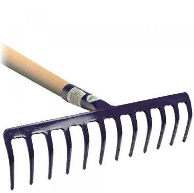 Gereblye kovácsolt 12 fogú nyelezve