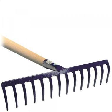 Gereblye kovácsolt 14 fogú nyelezve