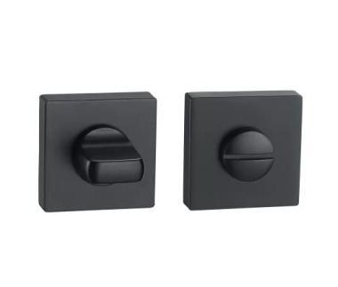 Rozetta wc négyzetes matt-fekete