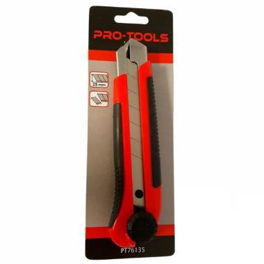 Tapétavágó kés Pro-Tools 25mm gumis csavarós