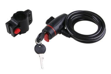 Kerékpárlakat  8x1800mm+tartó fekete