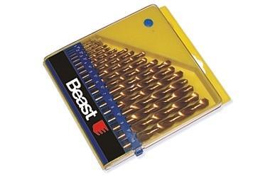 Fémcsigafúró készlet HSS-Titán Beast 19r. 1-10mm