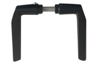 Kilincs 410 fekete/ 90mm