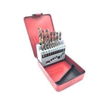 Fémcsigafúró készlet HSS-Co Andrill 19r. 1-10mm