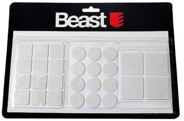 Bútorcsúsztató filc önt. klt. Beast 28r. fehér