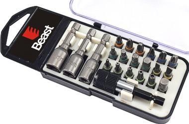 Bit készlet Beast S2, színes, 22r.