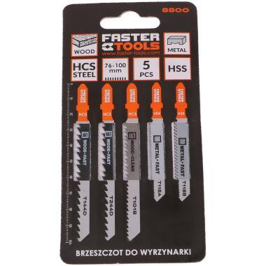 Dekopírlap Faster fára és fémre vegyes 5db/cs.!