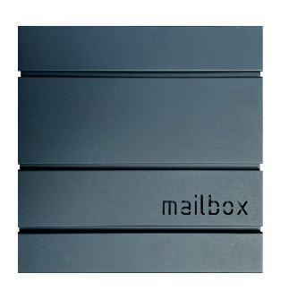 Postaláda Nova festett/antracit-egyenes betéttel