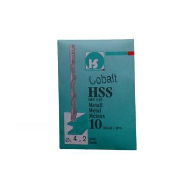 Fémcsigafúró HSS 5% COBALT  4.8mm 10db/cs.!