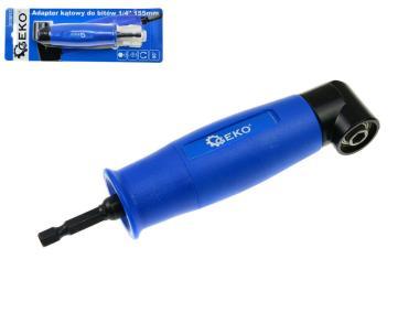 Derékszögben csavarozható adapter 1/4 150mm Geko