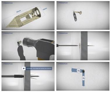 Gipszkarton ék beüthető lemezből 10.5x40  100db/d!