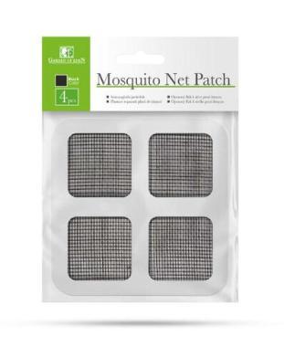 Szúnyogháló javítófolt 10x10cm fekete