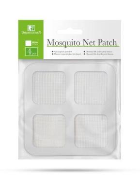 Szúnyogháló javítófolt 10x10cm fehér