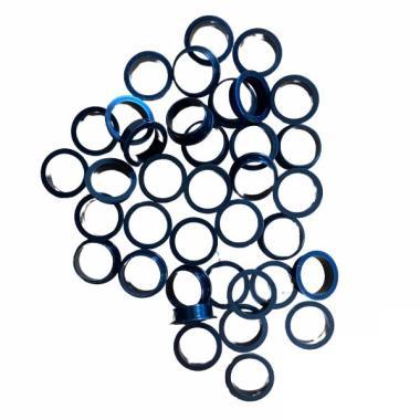 Kilincsvédő műa. karika fekete 100db/cs.!