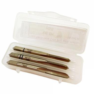 Menetfúró kézi M6 (3db-os) HSS