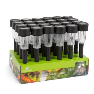 Kültéri LED szolárlámpa 24db/doboz!