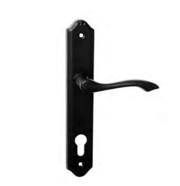 Kilincs Madeira fekete 85 cly