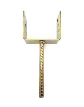 Oszloptartó betonozható Lv: 4mm  81x100x60