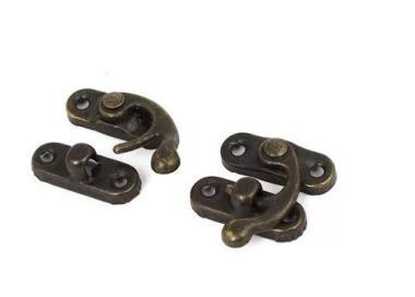 Dobozhorog 30mm antik-réz 25db/csom.!