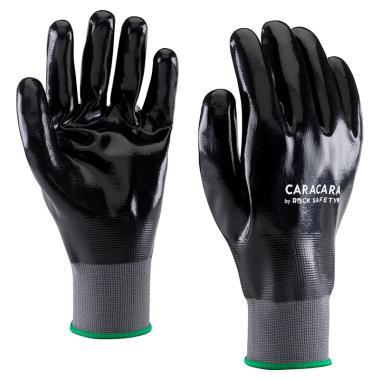 Védőkesztyű nitril fekete 11-es 12pár/csom.!