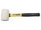 Gumikalapács fehér 0.45kg üvegszálas nyéllel