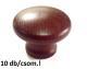 Bútorgomb fa 35mm K/13 mahagóni 10db/cs.!